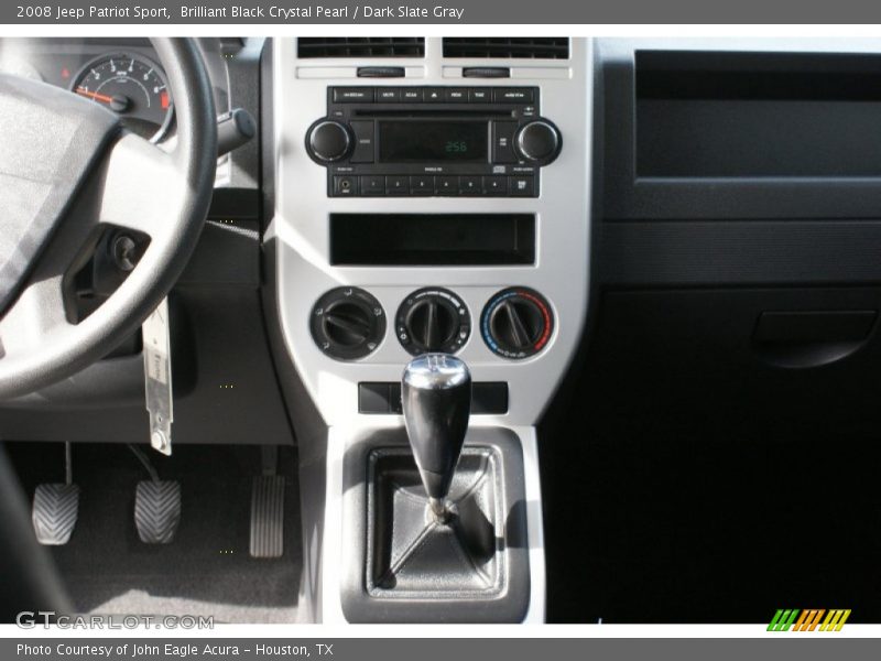 Brilliant Black Crystal Pearl / Dark Slate Gray 2008 Jeep Patriot Sport