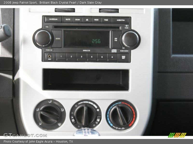 Brilliant Black Crystal Pearl / Dark Slate Gray 2008 Jeep Patriot Sport