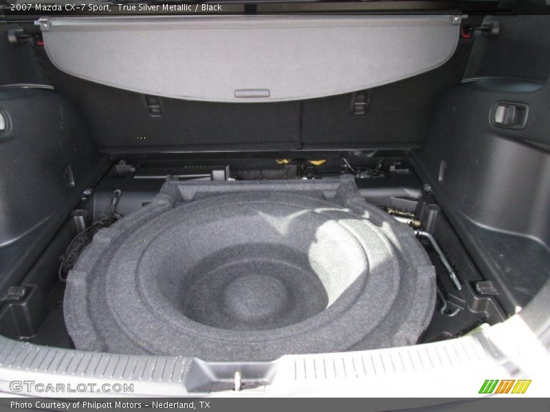 True Silver Metallic / Black 2007 Mazda CX-7 Sport