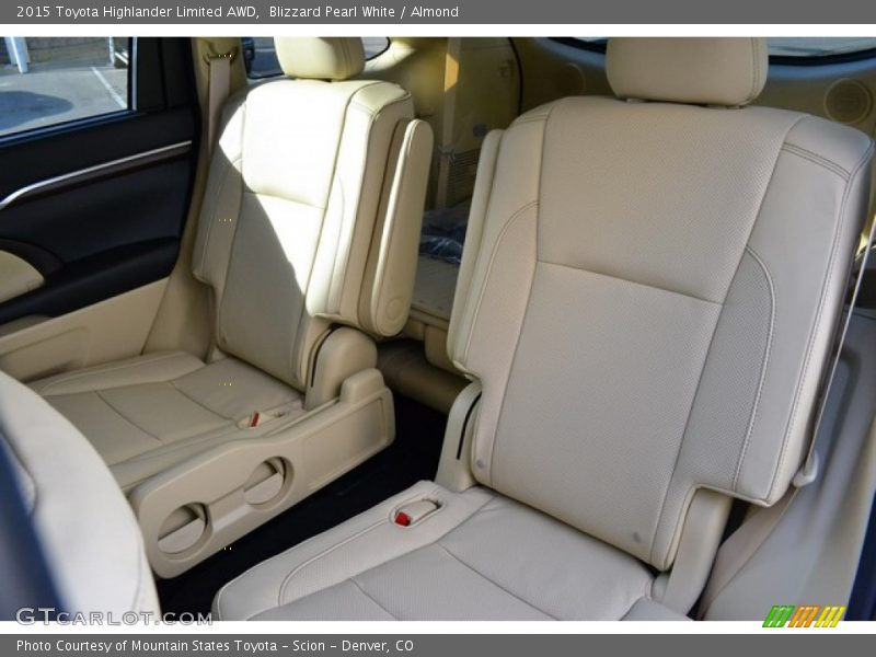 Blizzard Pearl White / Almond 2015 Toyota Highlander Limited AWD