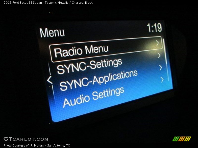 Tectonic Metallic / Charcoal Black 2015 Ford Focus SE Sedan