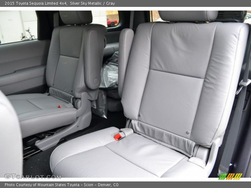 Silver Sky Metallic / Gray 2015 Toyota Sequoia Limited 4x4