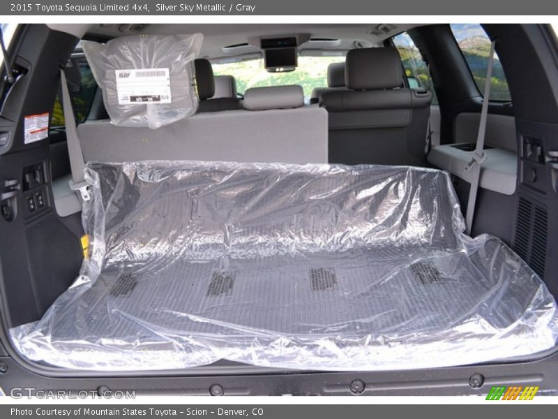 Silver Sky Metallic / Gray 2015 Toyota Sequoia Limited 4x4