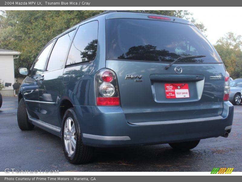 Tsunami Blue Mica / Gray 2004 Mazda MPV LX