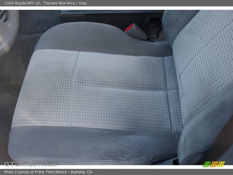 Tsunami Blue Mica / Gray 2004 Mazda MPV LX