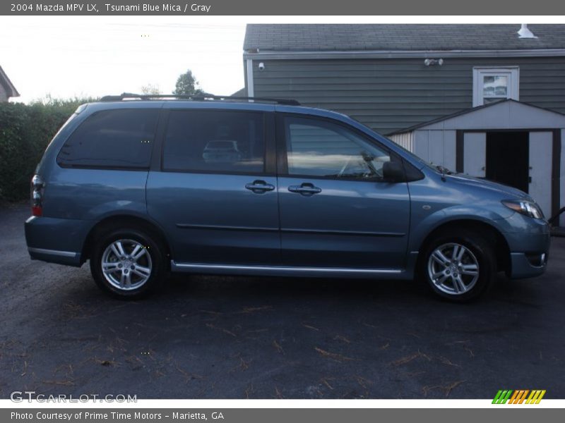 Tsunami Blue Mica / Gray 2004 Mazda MPV LX