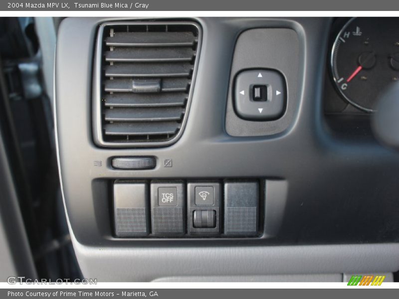 Tsunami Blue Mica / Gray 2004 Mazda MPV LX