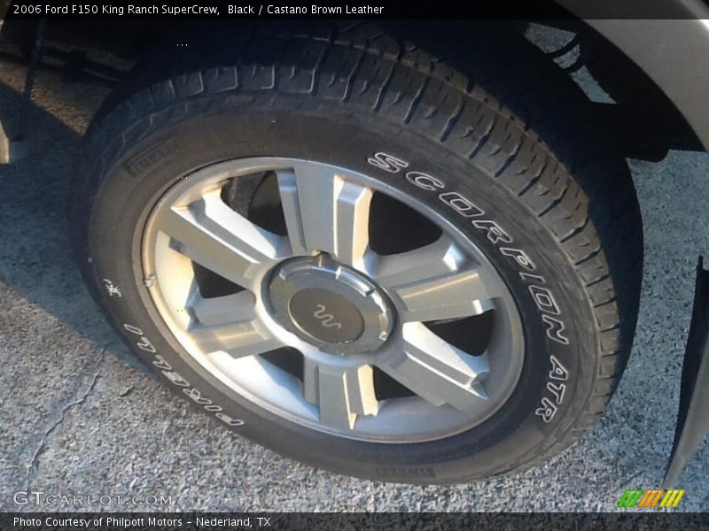 Black / Castano Brown Leather 2006 Ford F150 King Ranch SuperCrew