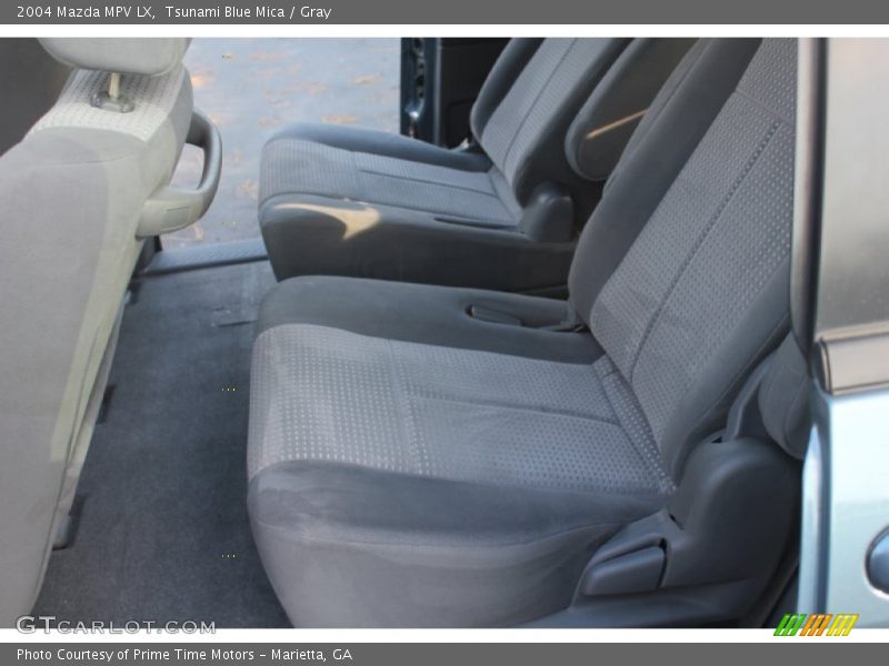 Tsunami Blue Mica / Gray 2004 Mazda MPV LX