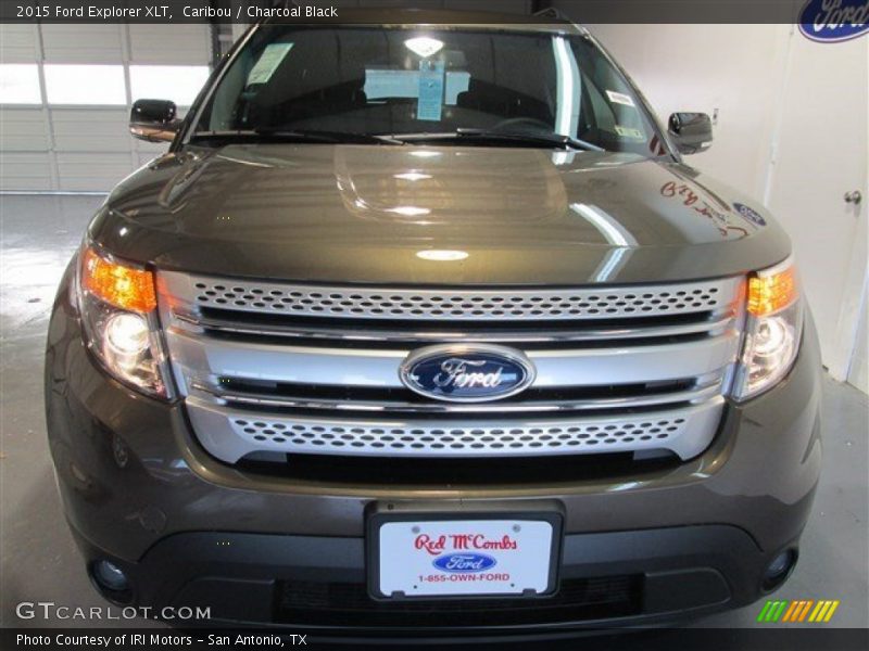 Caribou / Charcoal Black 2015 Ford Explorer XLT