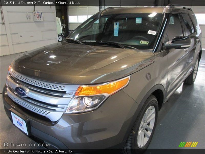 Caribou / Charcoal Black 2015 Ford Explorer XLT