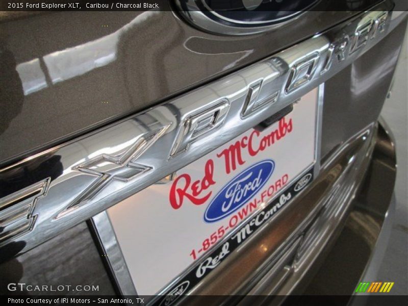 Caribou / Charcoal Black 2015 Ford Explorer XLT