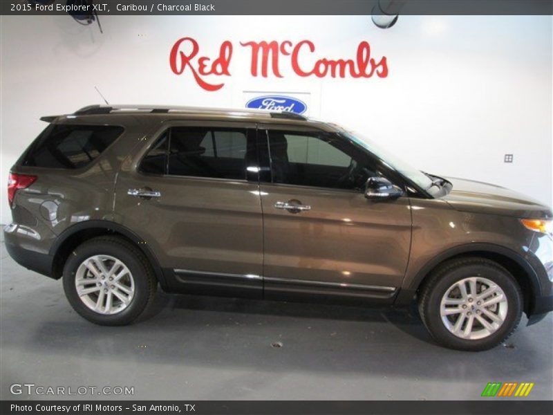 Caribou / Charcoal Black 2015 Ford Explorer XLT