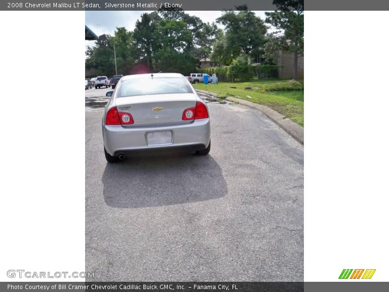 Silverstone Metallic / Ebony 2008 Chevrolet Malibu LT Sedan