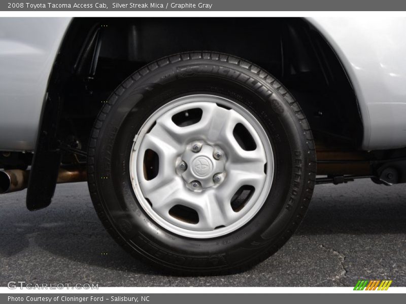 Silver Streak Mica / Graphite Gray 2008 Toyota Tacoma Access Cab