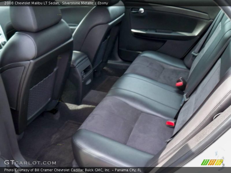 Silverstone Metallic / Ebony 2008 Chevrolet Malibu LT Sedan