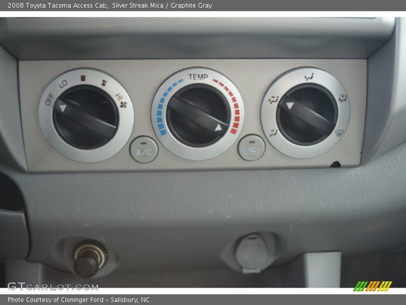 Silver Streak Mica / Graphite Gray 2008 Toyota Tacoma Access Cab