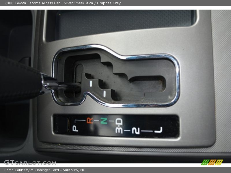 Silver Streak Mica / Graphite Gray 2008 Toyota Tacoma Access Cab