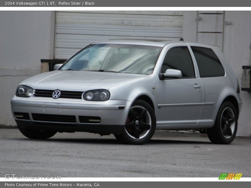 Reflex Silver / Black 2004 Volkswagen GTI 1.8T