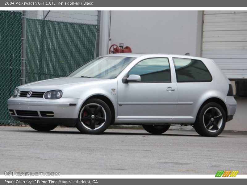 Reflex Silver / Black 2004 Volkswagen GTI 1.8T