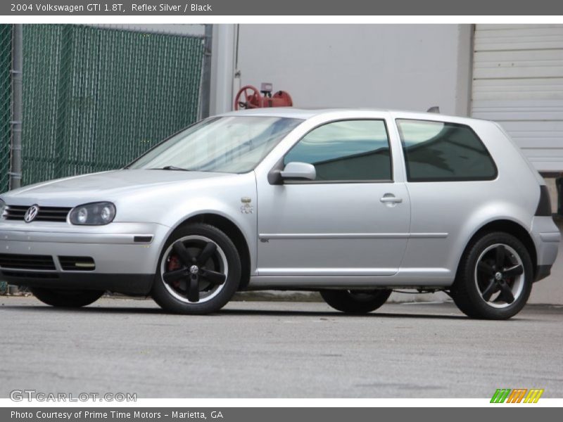 Reflex Silver / Black 2004 Volkswagen GTI 1.8T