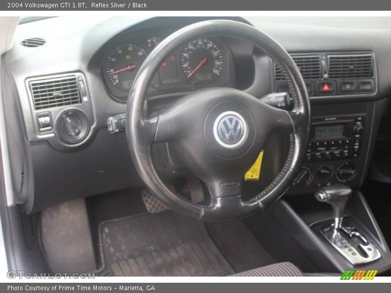 Reflex Silver / Black 2004 Volkswagen GTI 1.8T