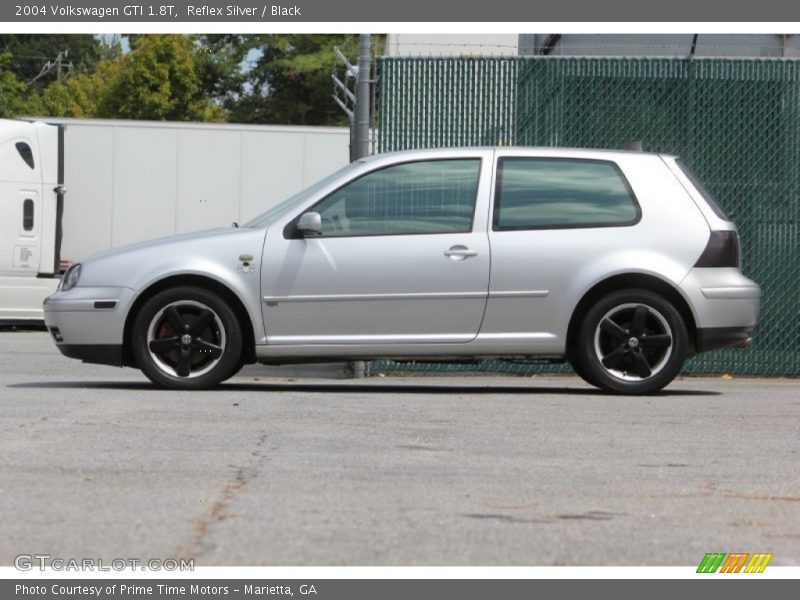 Reflex Silver / Black 2004 Volkswagen GTI 1.8T