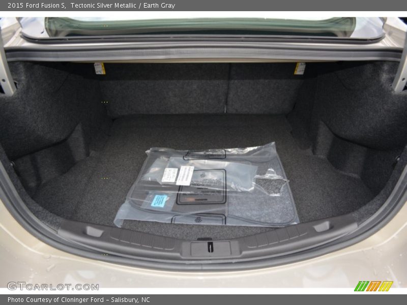 Tectonic Silver Metallic / Earth Gray 2015 Ford Fusion S