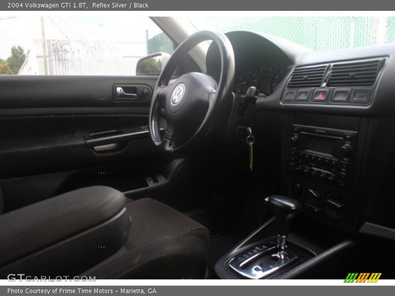 Reflex Silver / Black 2004 Volkswagen GTI 1.8T