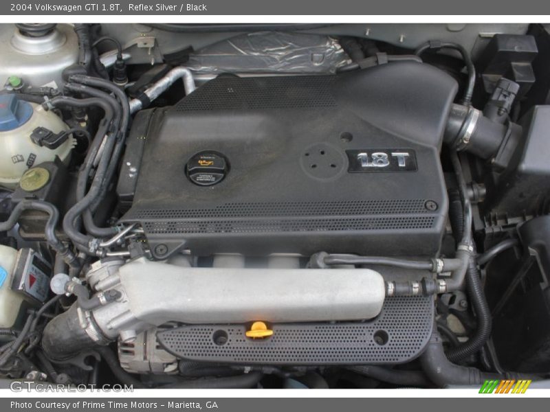 Reflex Silver / Black 2004 Volkswagen GTI 1.8T