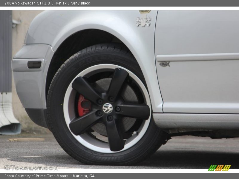Reflex Silver / Black 2004 Volkswagen GTI 1.8T