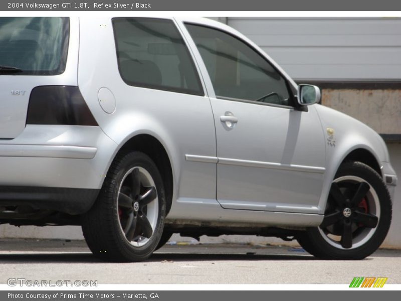 Reflex Silver / Black 2004 Volkswagen GTI 1.8T