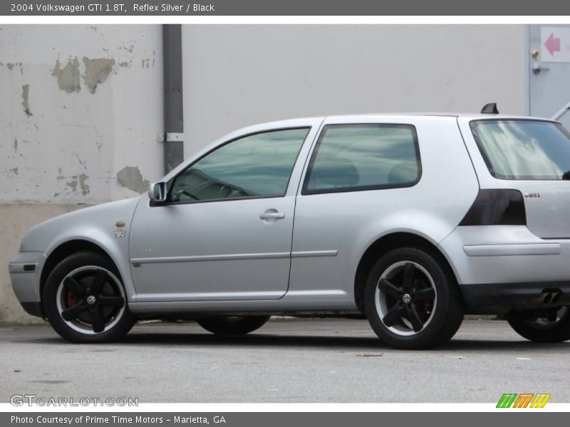 Reflex Silver / Black 2004 Volkswagen GTI 1.8T