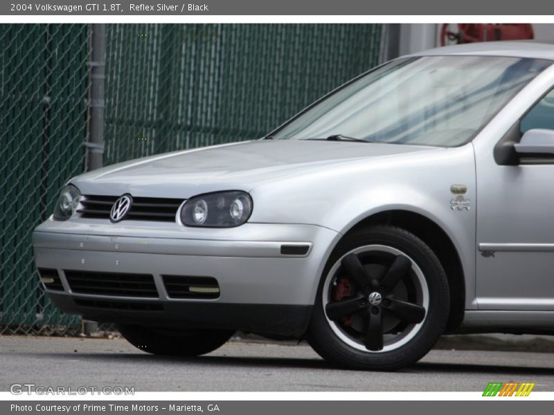 Reflex Silver / Black 2004 Volkswagen GTI 1.8T