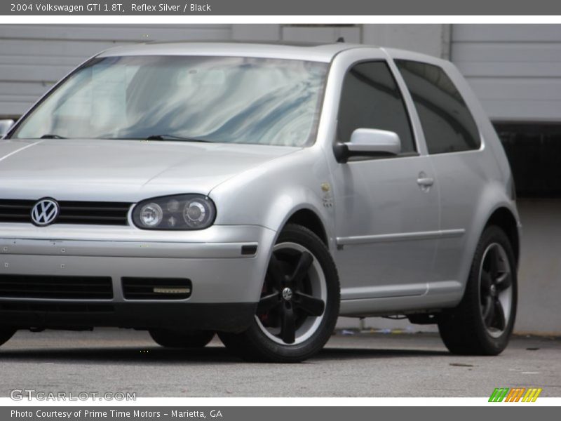 Reflex Silver / Black 2004 Volkswagen GTI 1.8T