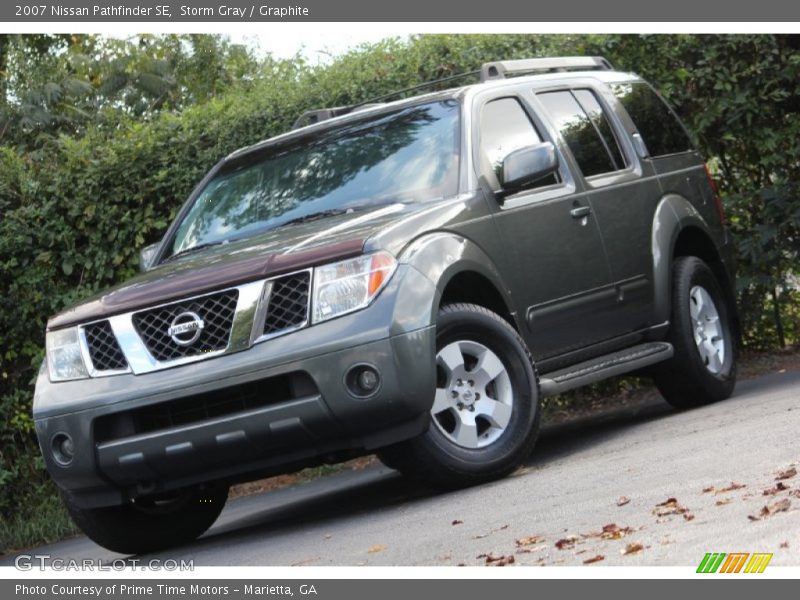 Storm Gray / Graphite 2007 Nissan Pathfinder SE