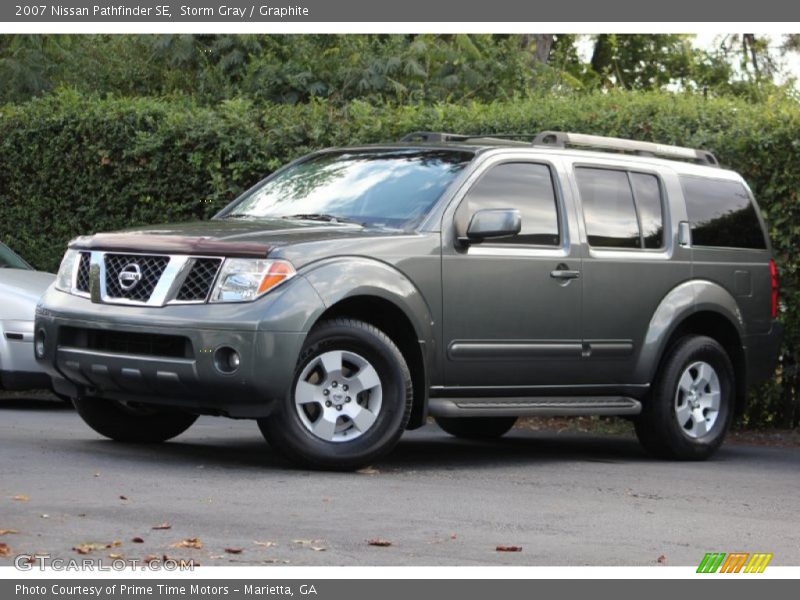 Storm Gray / Graphite 2007 Nissan Pathfinder SE