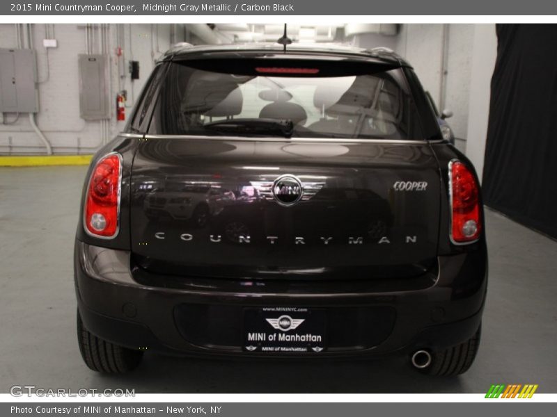 Midnight Gray Metallic / Carbon Black 2015 Mini Countryman Cooper