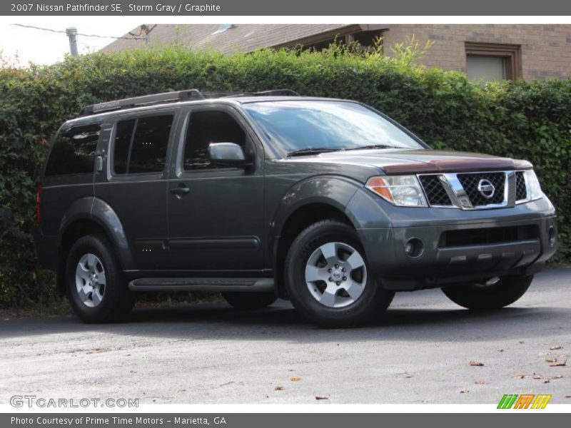 Storm Gray / Graphite 2007 Nissan Pathfinder SE
