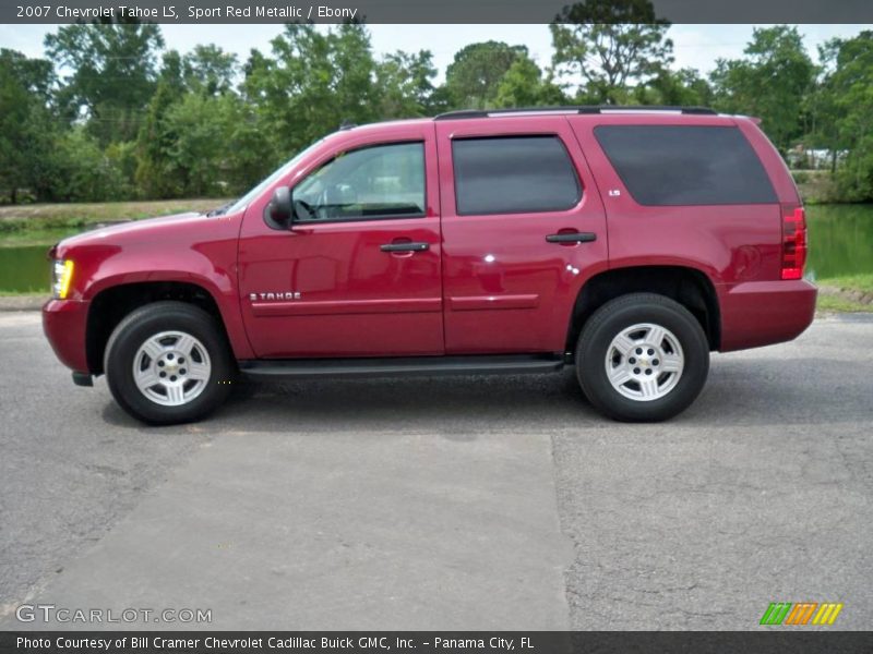 Sport Red Metallic / Ebony 2007 Chevrolet Tahoe LS
