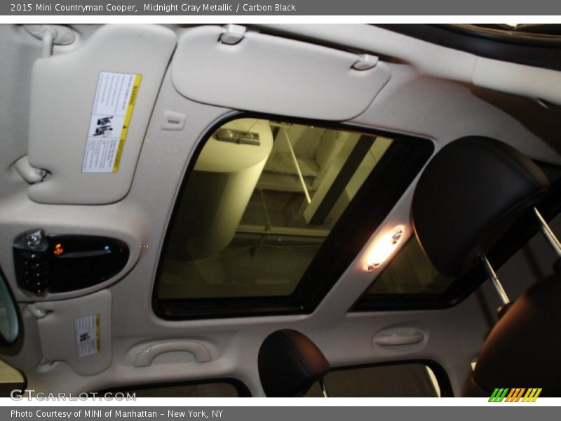 Midnight Gray Metallic / Carbon Black 2015 Mini Countryman Cooper