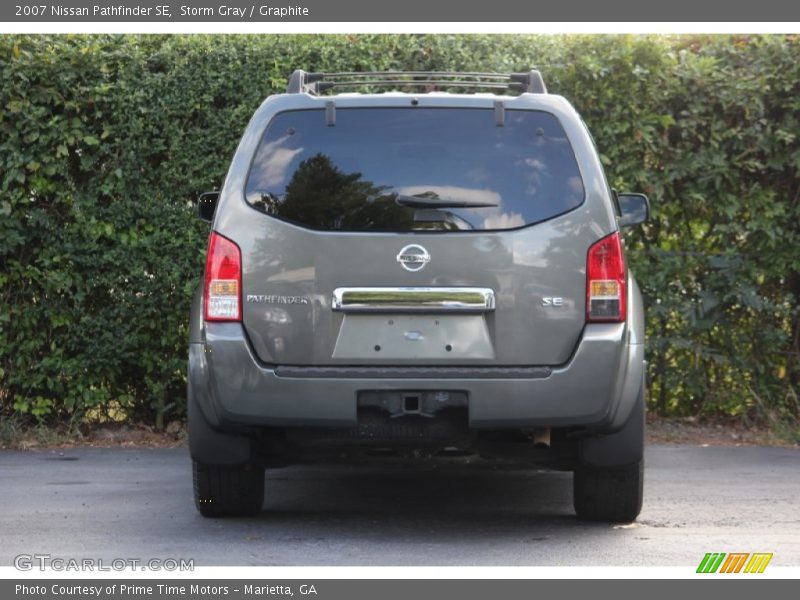 Storm Gray / Graphite 2007 Nissan Pathfinder SE