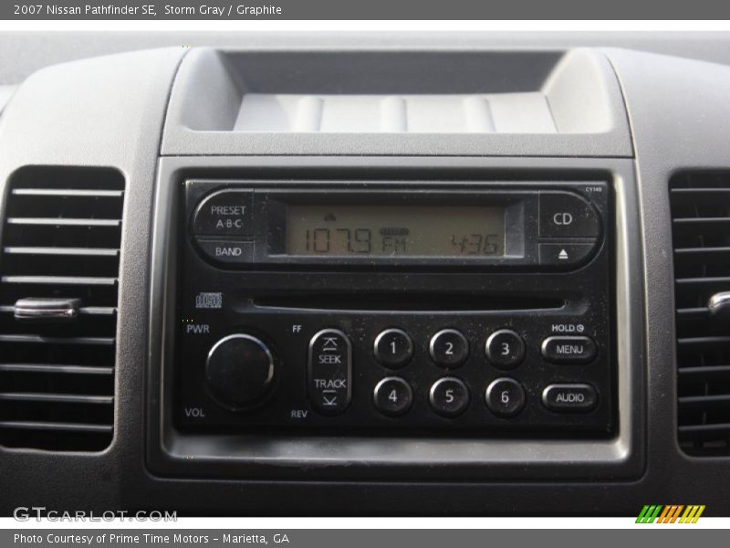 Storm Gray / Graphite 2007 Nissan Pathfinder SE