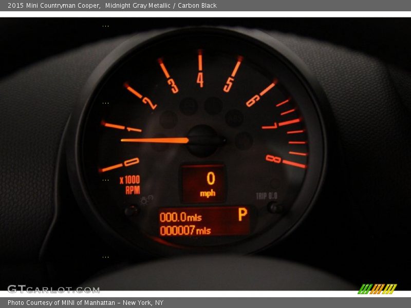 Midnight Gray Metallic / Carbon Black 2015 Mini Countryman Cooper