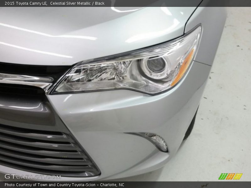 Celestial Silver Metallic / Black 2015 Toyota Camry LE