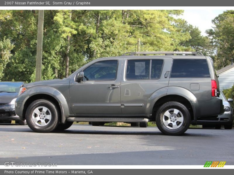 Storm Gray / Graphite 2007 Nissan Pathfinder SE
