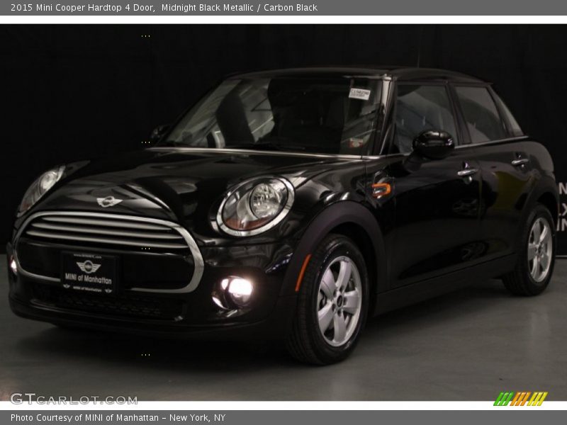 Midnight Black Metallic / Carbon Black 2015 Mini Cooper Hardtop 4 Door