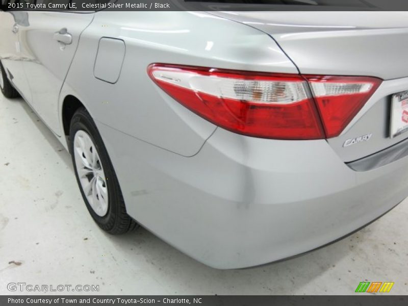 Celestial Silver Metallic / Black 2015 Toyota Camry LE