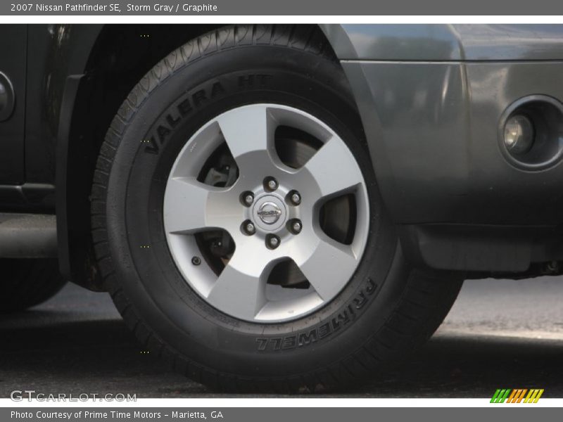 Storm Gray / Graphite 2007 Nissan Pathfinder SE