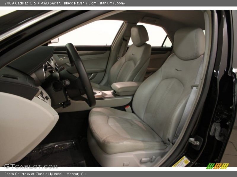 Black Raven / Light Titanium/Ebony 2009 Cadillac CTS 4 AWD Sedan